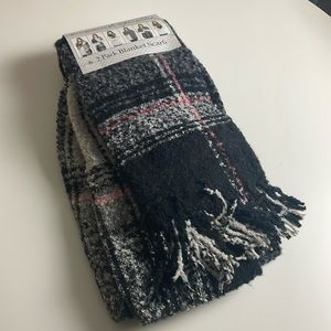 Emanuel Geraldo 2 Pack Blanket Scarf-with Fringe- One Size